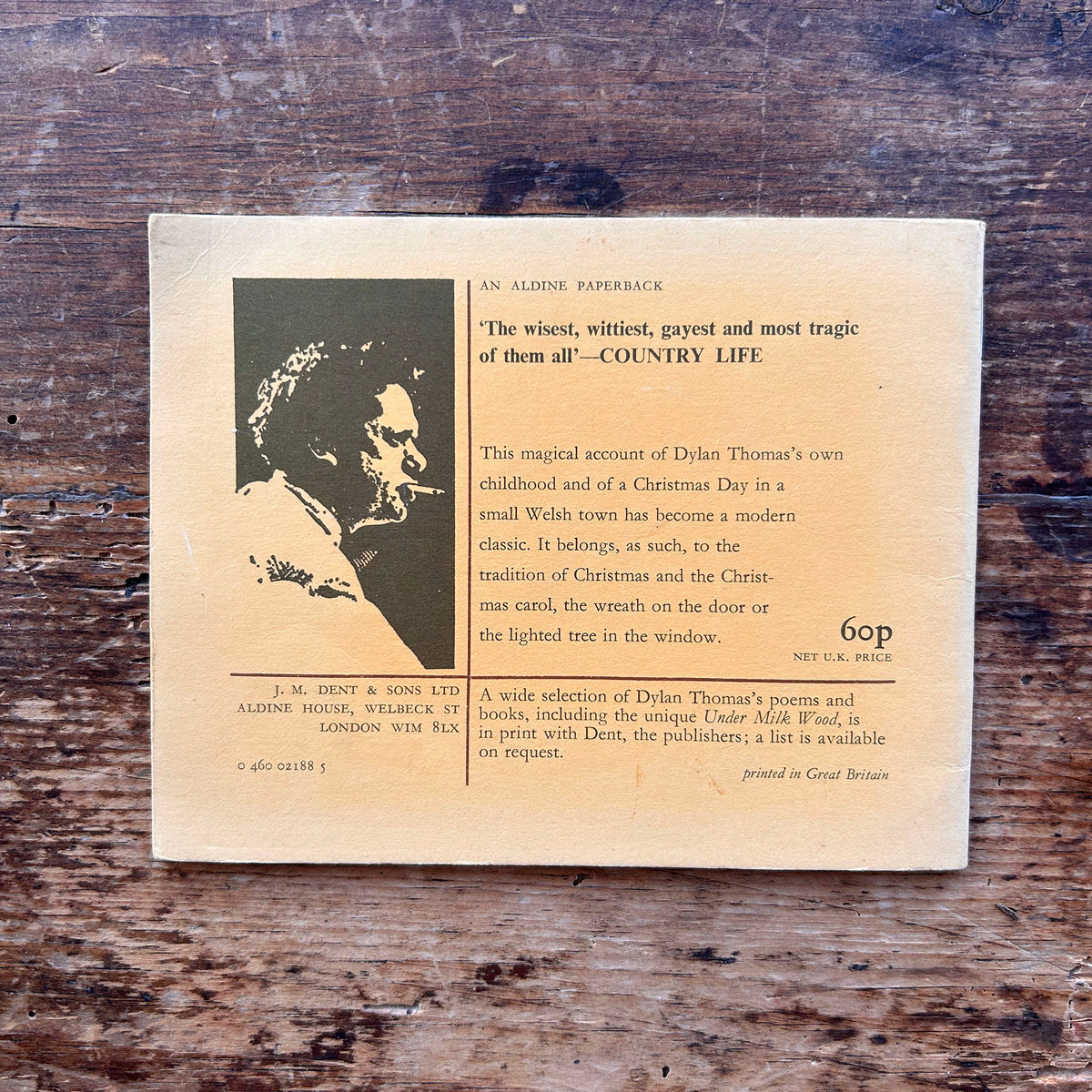 Dylan Thomas: A Child's Christmas in Wales 1979 (Preloved)