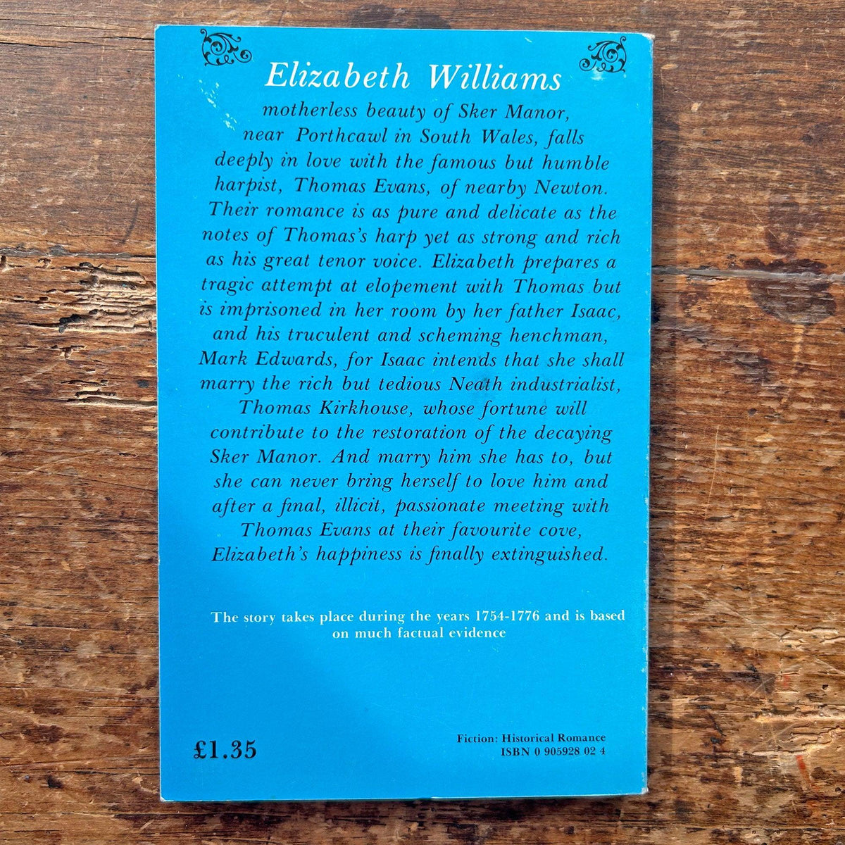 Elizabeth: Fair Maid of Sker - Alun Morgan 1979 (Preloved)