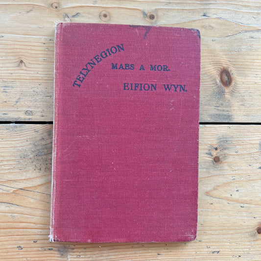 Telynegion - Maes a Mor - Eifion Wyn - Vintage Welsh Poetry (preloved)