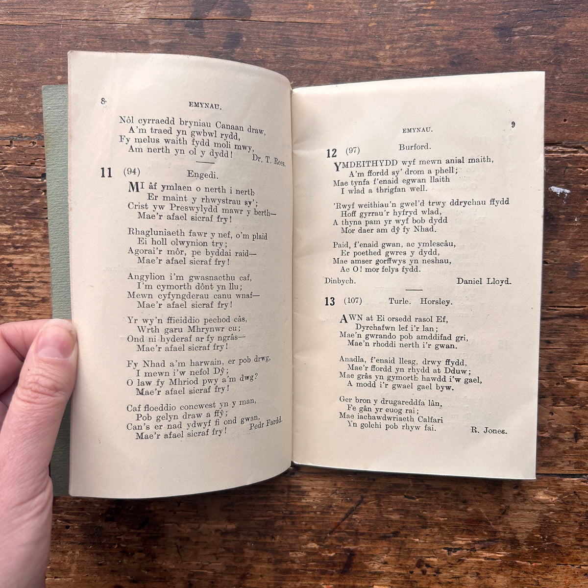 Emynau - Welsh Hymn Booklet - 1932 (Preloved)