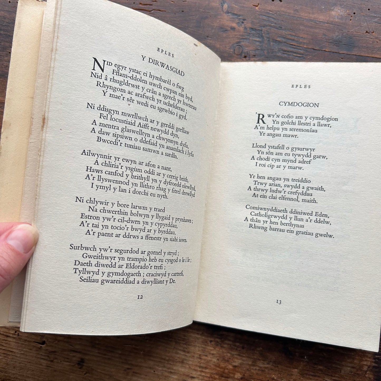 Eples - Gwenallt - Poetry 1951 (Preloved)