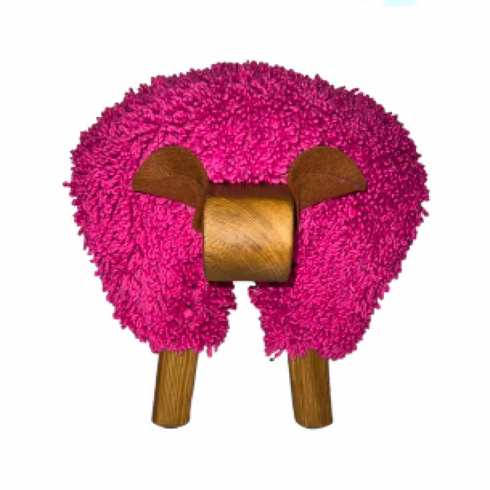 Foot Rest - Defaid Cymreig - Ewemoo Gwreiddiol - Lliwiau Disglair - Wedi'u Gwneud â Llaw