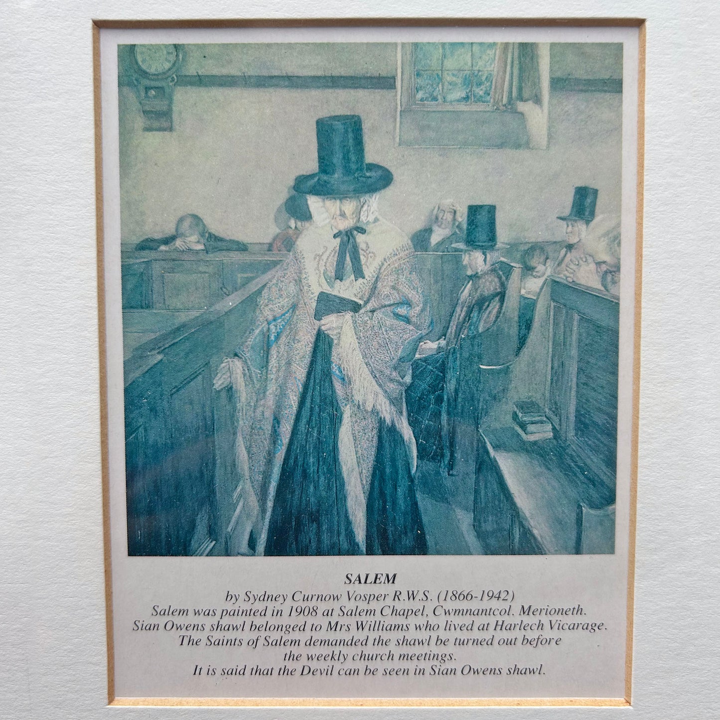 Framed Print - Salem - Sydney Curnow Vosper (Preloved)