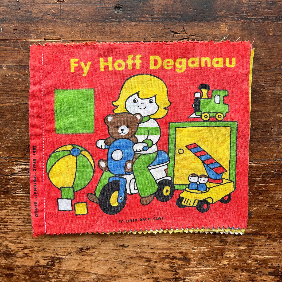 Fy Hoff Deganau - Fy Llyfr Bach Clwt - Cloth Book (Preloved)