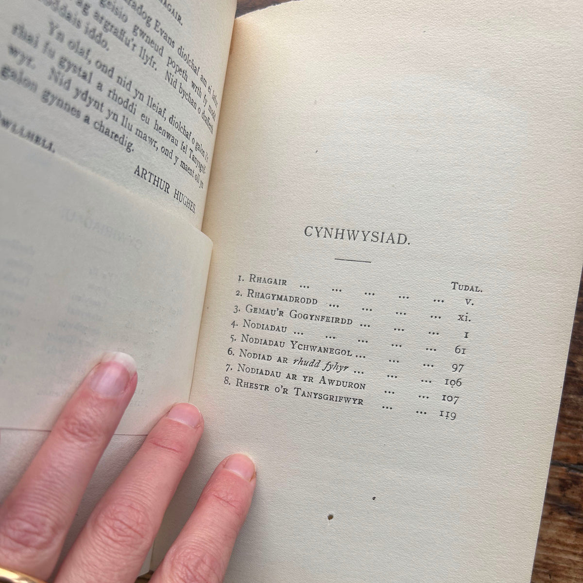 Gemau'r Gogynfeirdd - Medieval Welsh Poetry - Arthur Hughes 1910 (Preloved)