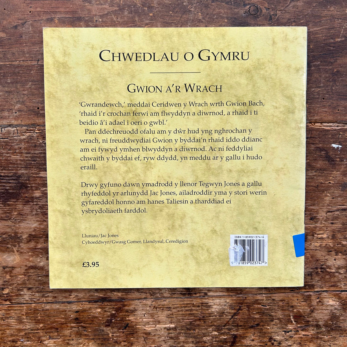 Gwion a'r Wrach - Chwedlau o Gymru / Welsh Legends (Preloved)