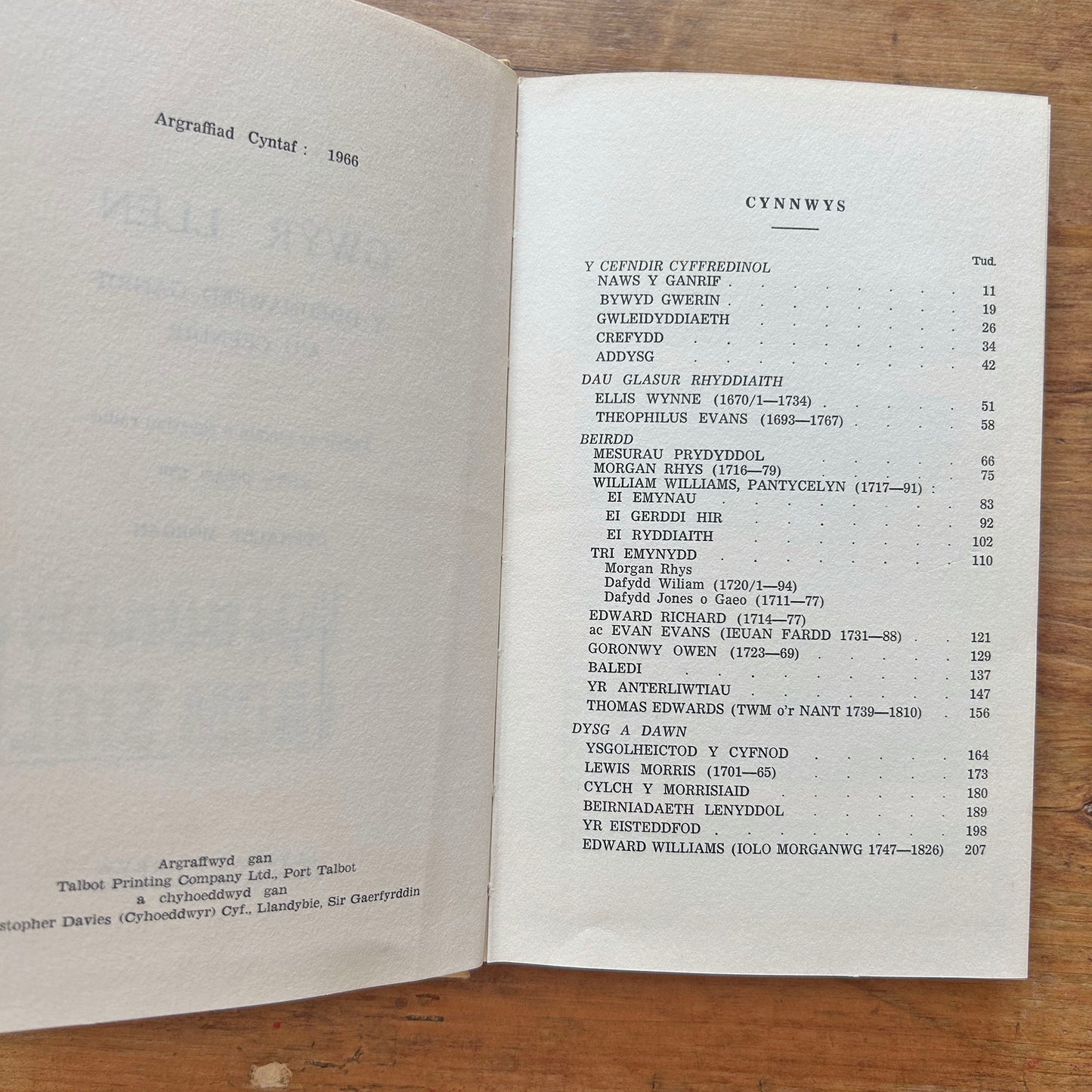 Gwyr Llen - Y Ddeunawfed Gantrif (Preloved)