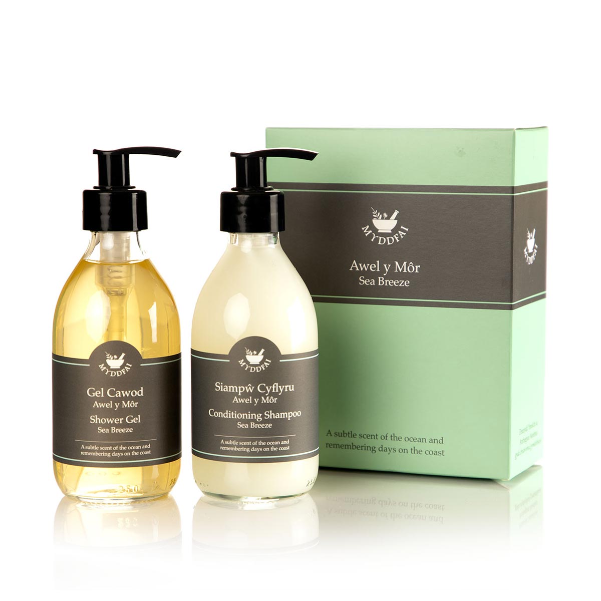 Hair & Body Gift Set - Myddfai - Awel y Môr / Sea Breeze