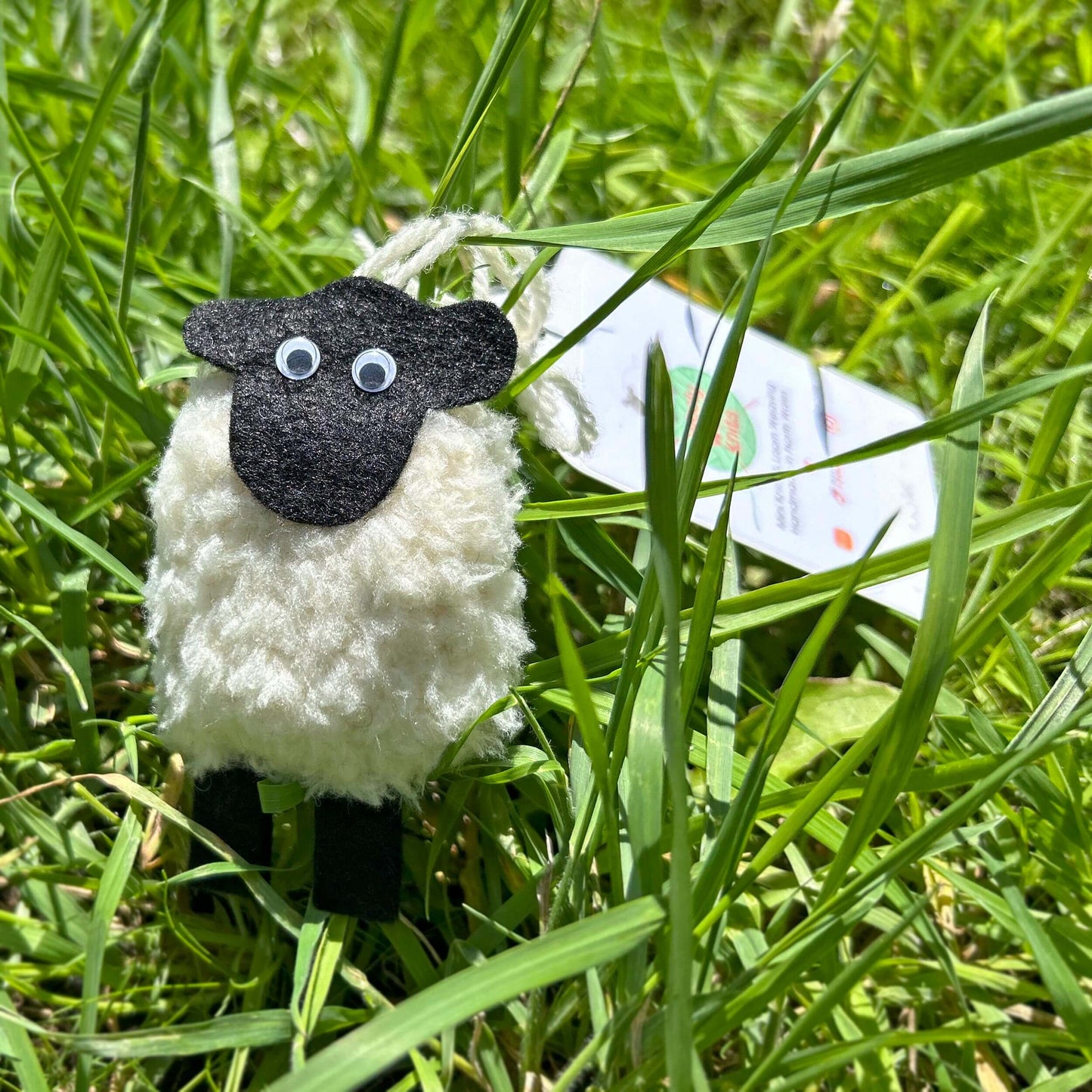 Decoration - Welsh Fluffy Sheep - Handmade