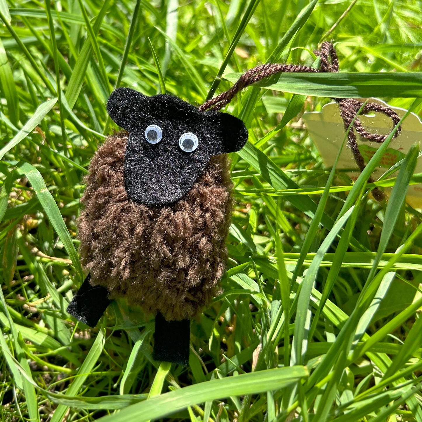 Decoration - Welsh Fluffy Sheep - Handmade