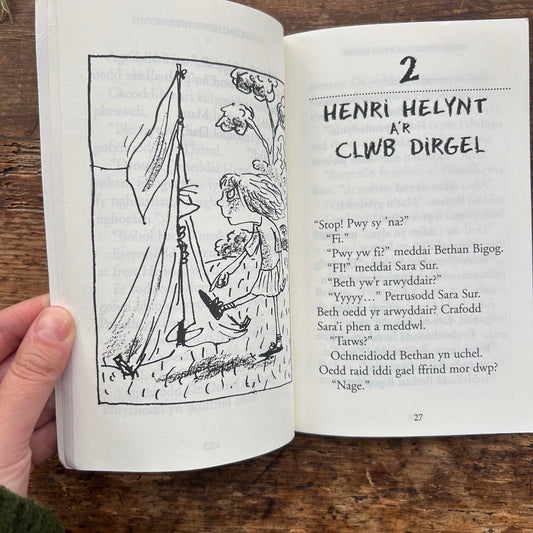 Henri Helynt a'r Clwb Dirgel - Horrid Henry (Preloved)