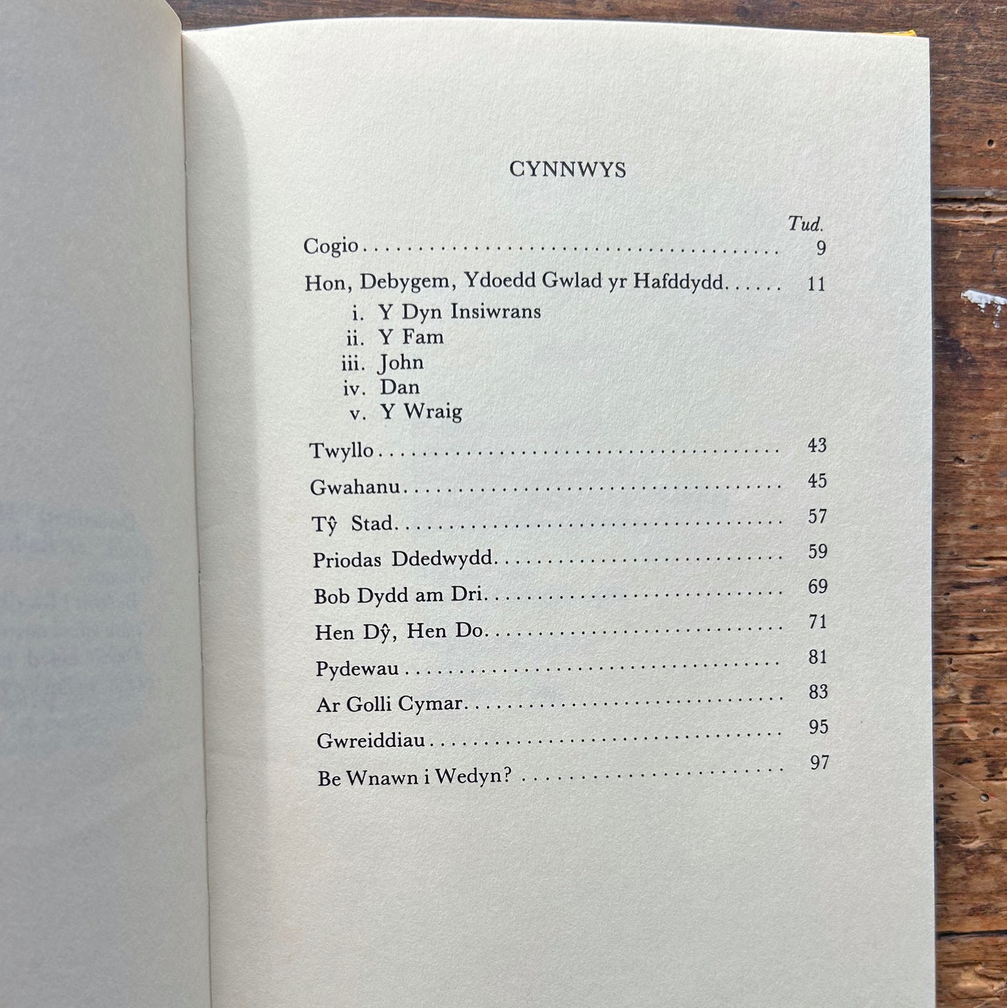 Hon, debygem, ydoedd Gwlad yr Hafddydd - Jane Edwards (Preloved)
