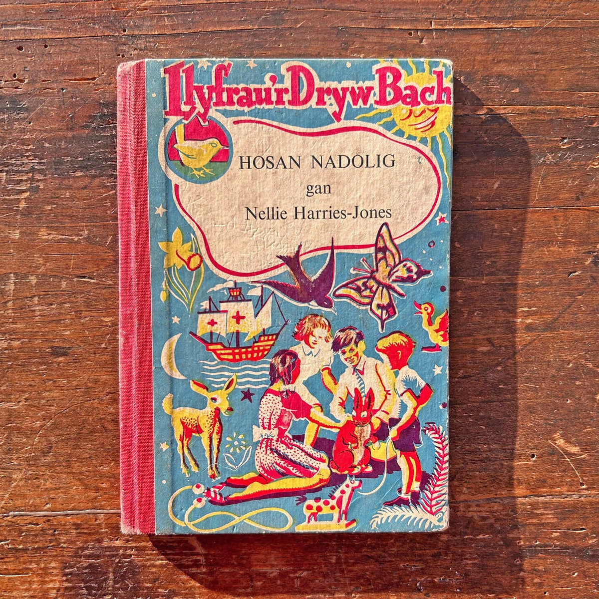 Hosan Nadolig - Nellie Harries-Jones - Vintage Welsh Book (Preloved)