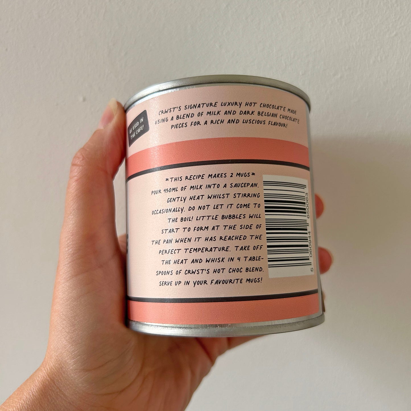 Hot Chocolate / Siocled Poeth - Crwst - Made in Wales - 200g