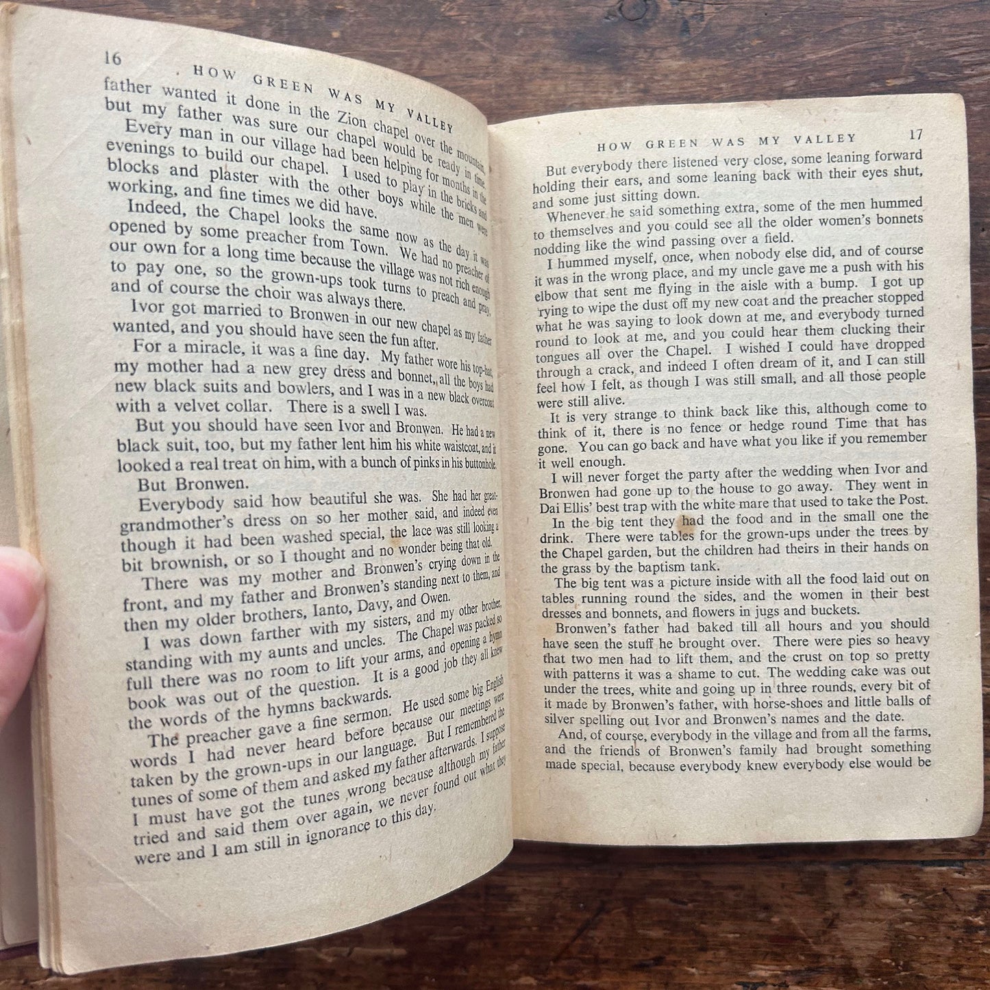 How Green was my Valley - Richard Llewellyn 1941 (Preloved)