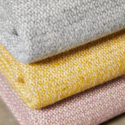 Throw / Blanket - New Wool - Tweedmill Illusion - Grey