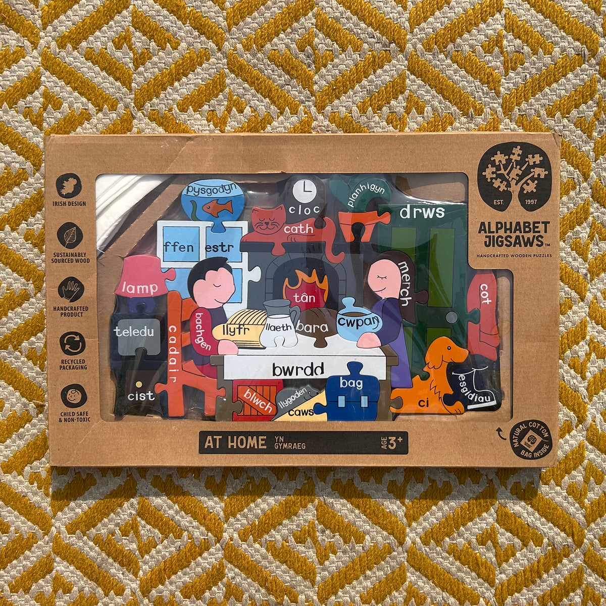 Jigsaw - Wooden - Welsh Home