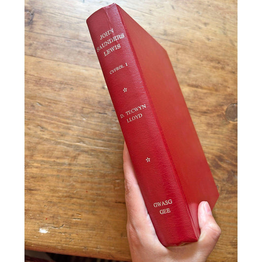 John Saunders Lewis - D. Tecwyn Lloyd - Vintage Welsh Book (Preloved)