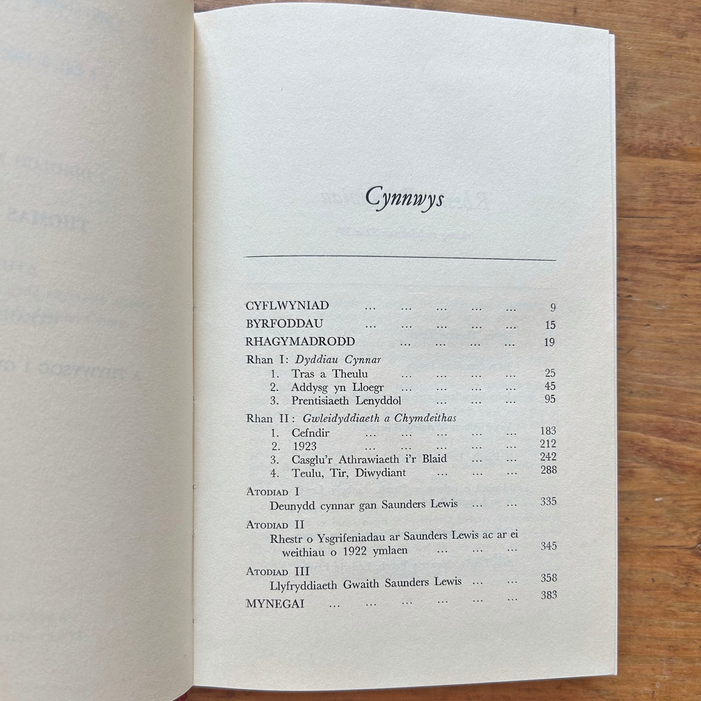 John Saunders Lewis - D. Tecwyn Lloyd - Vintage Welsh Book (Preloved)