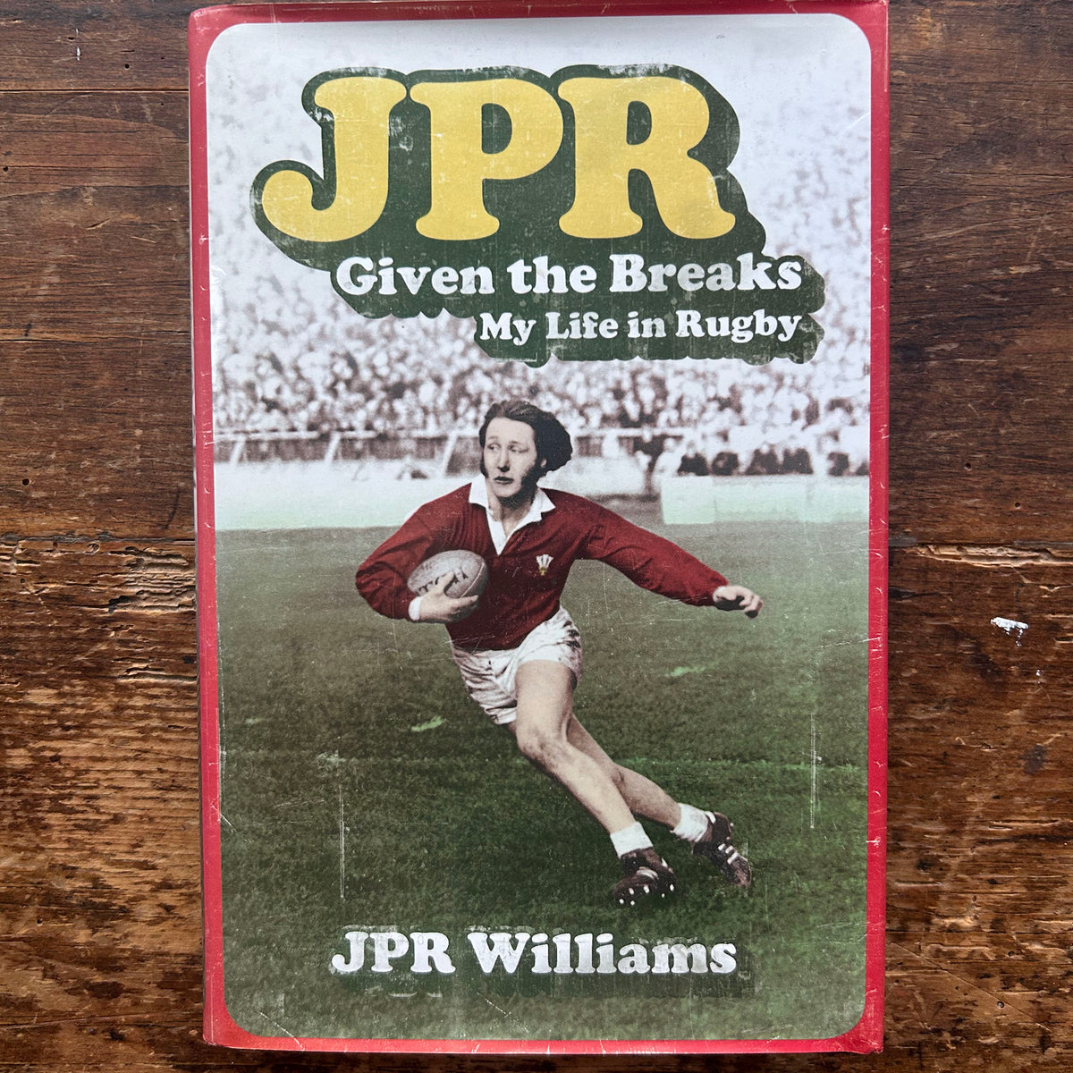 JPR Given the Breaks - My Life in Rugby - JPR Williams Autobiography (Preloved)