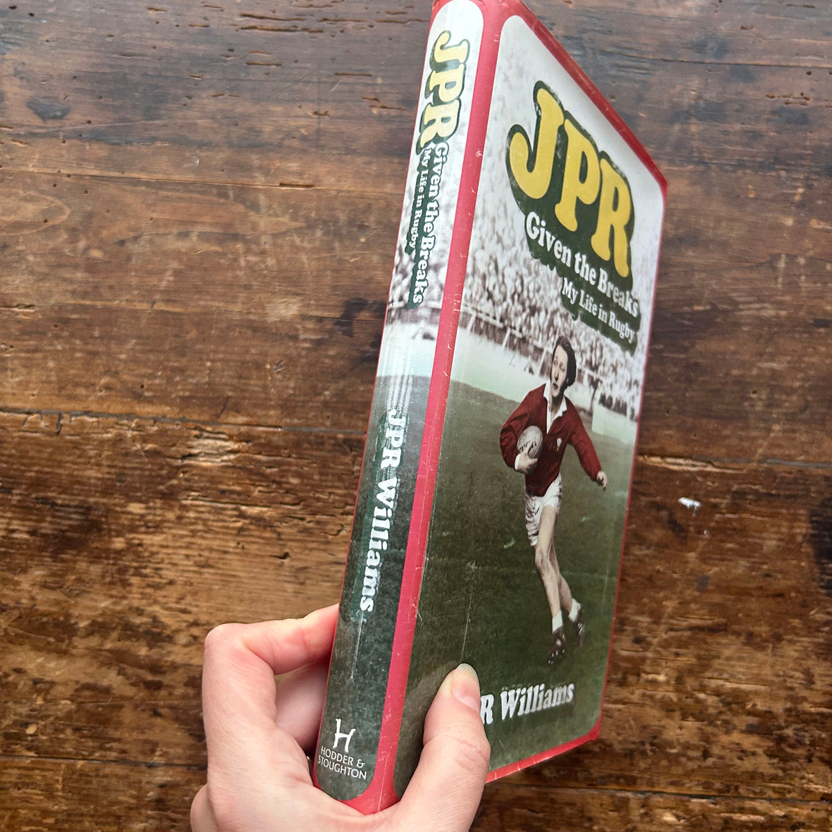 JPR Given the Breaks - My Life in Rugby - JPR Williams Autobiography (Preloved)