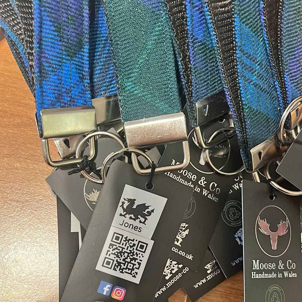 Keyring / Keychain - Welsh Tartan - Jones