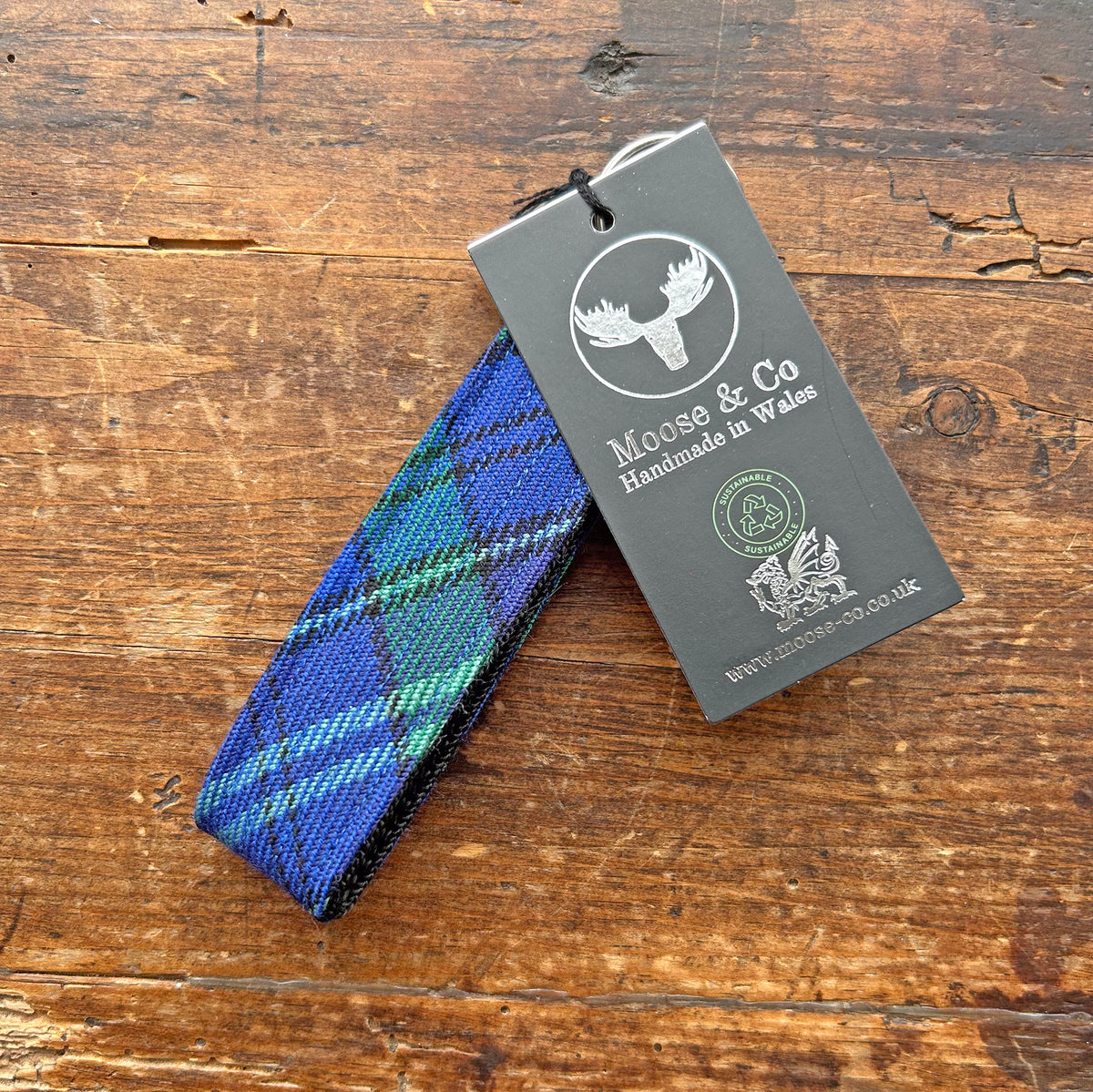Keyring / Keychain - Welsh Tartan - Davies