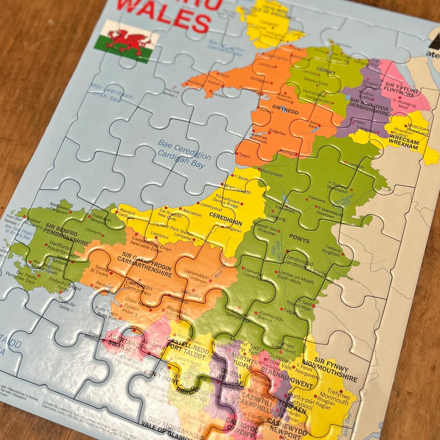 Jig-So Cymru / Wales Jigsaw