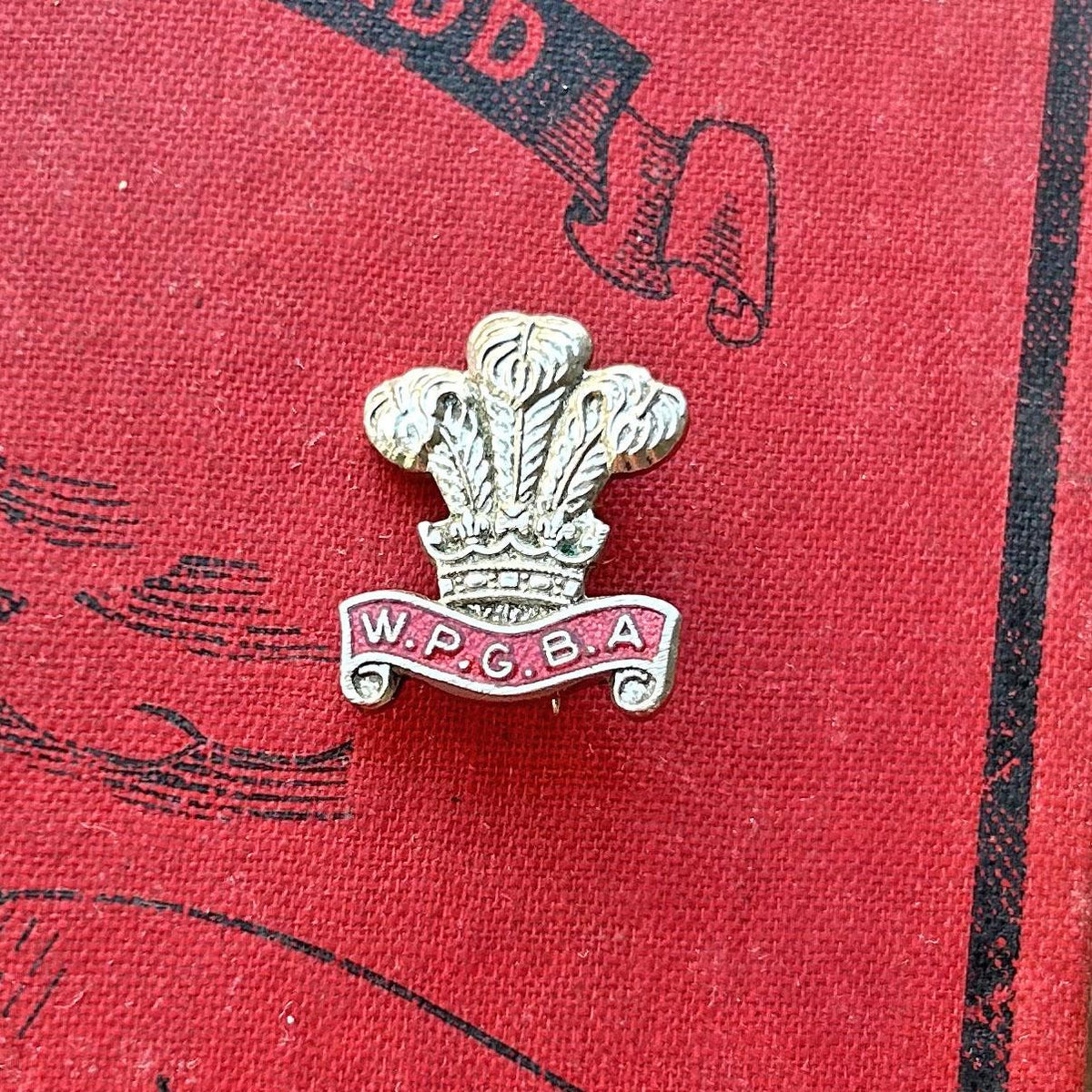 Lapel Pin / Badge - Vintage - Fleur de Lis - W.P.C.B.A (Preloved)