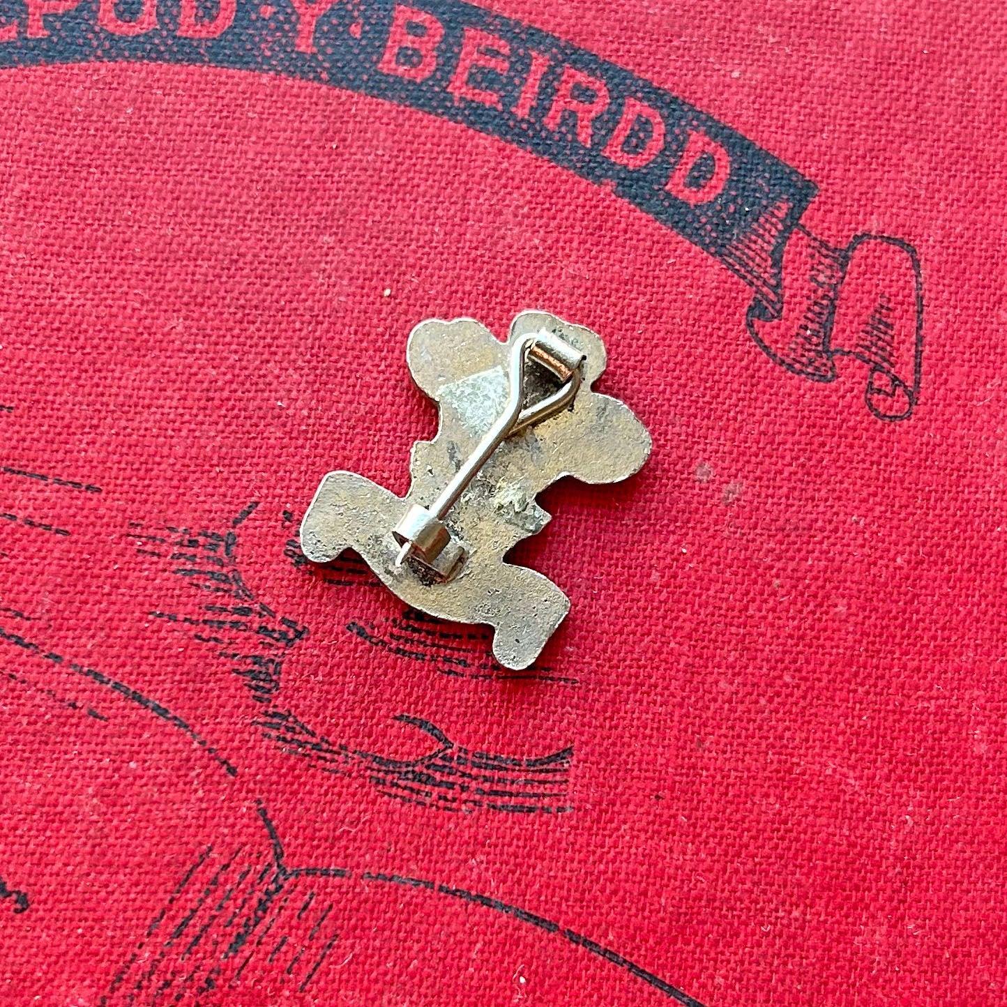 Lapel Pin / Badge - Vintage - Fleur de Lis - W.P.C.B.A (Preloved)