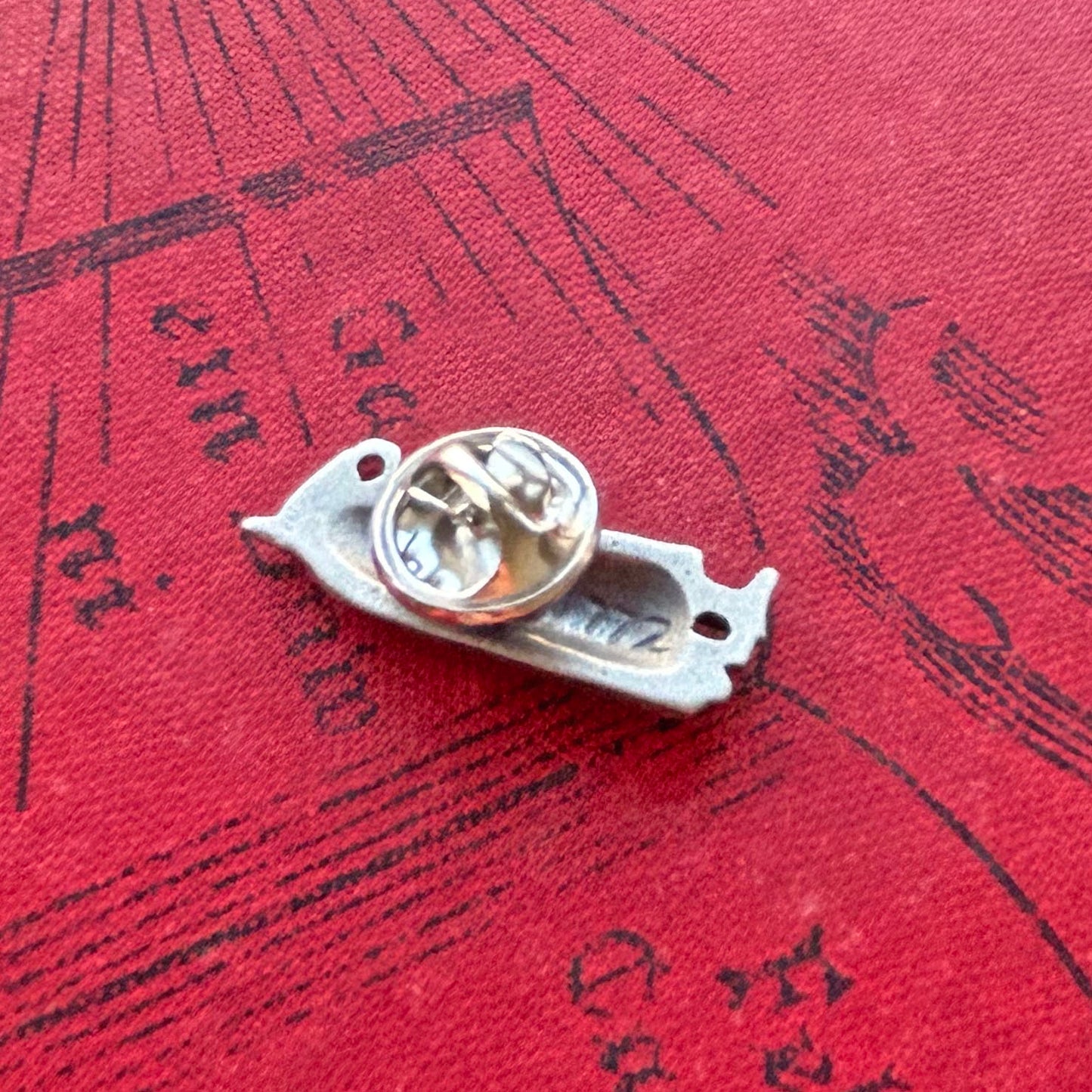 Lapel / Tie Pin - Welsh Folk - Pewter - Mari Lwyd