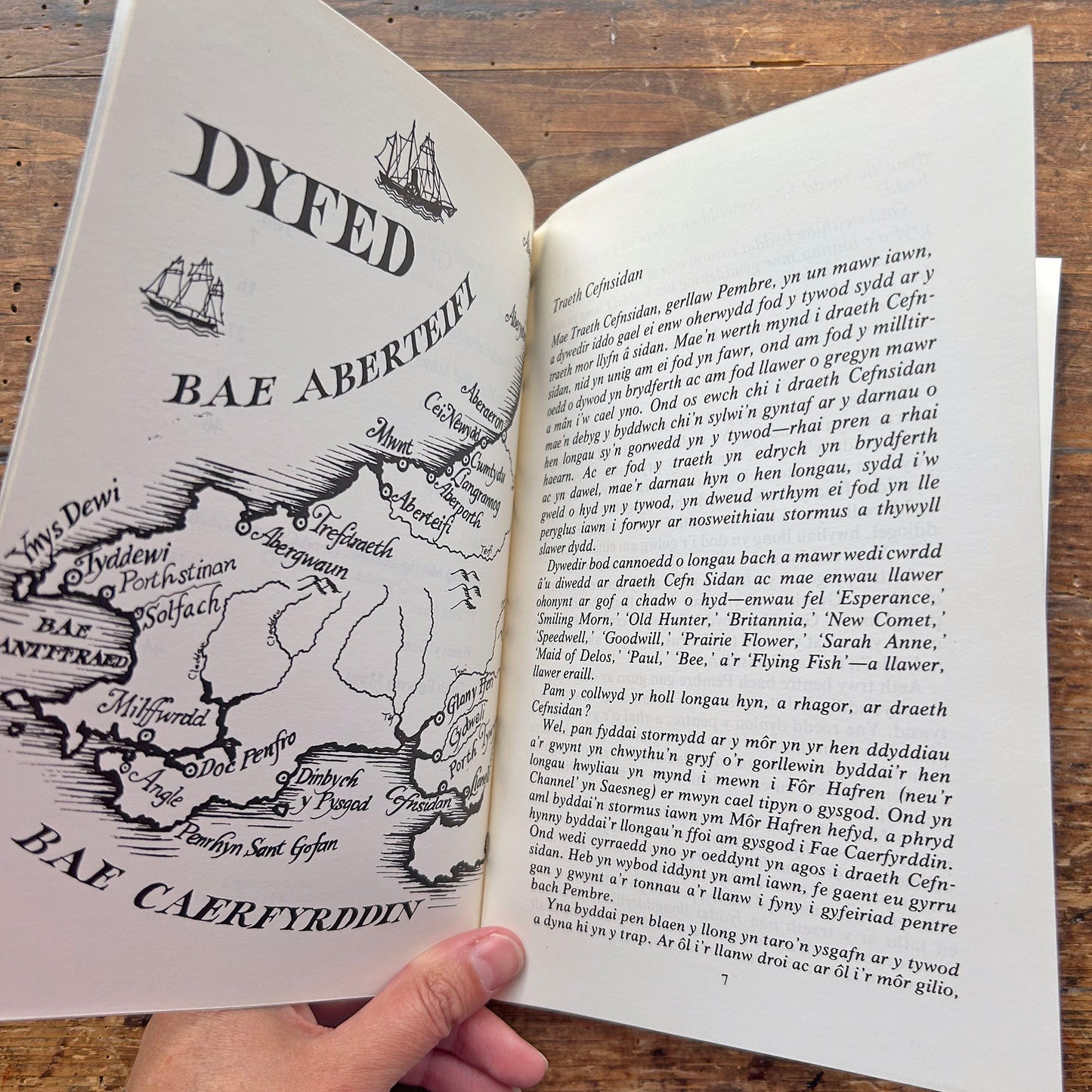 Lawr ar Lan y Môr - T. Llew Jones 1977 1st ed. (Preloved)