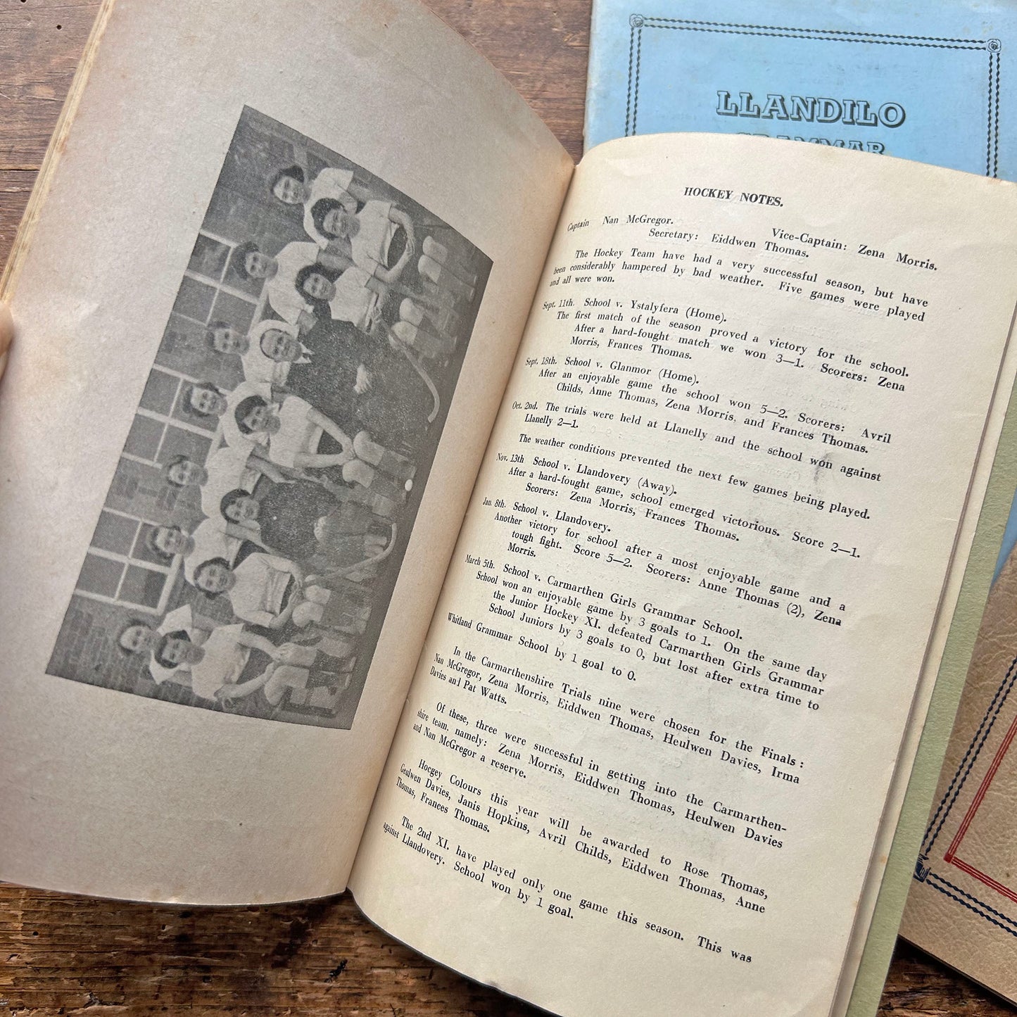 Llandeilo / Llandilo Grammar School Magazines - 1954-6 (Preloved)