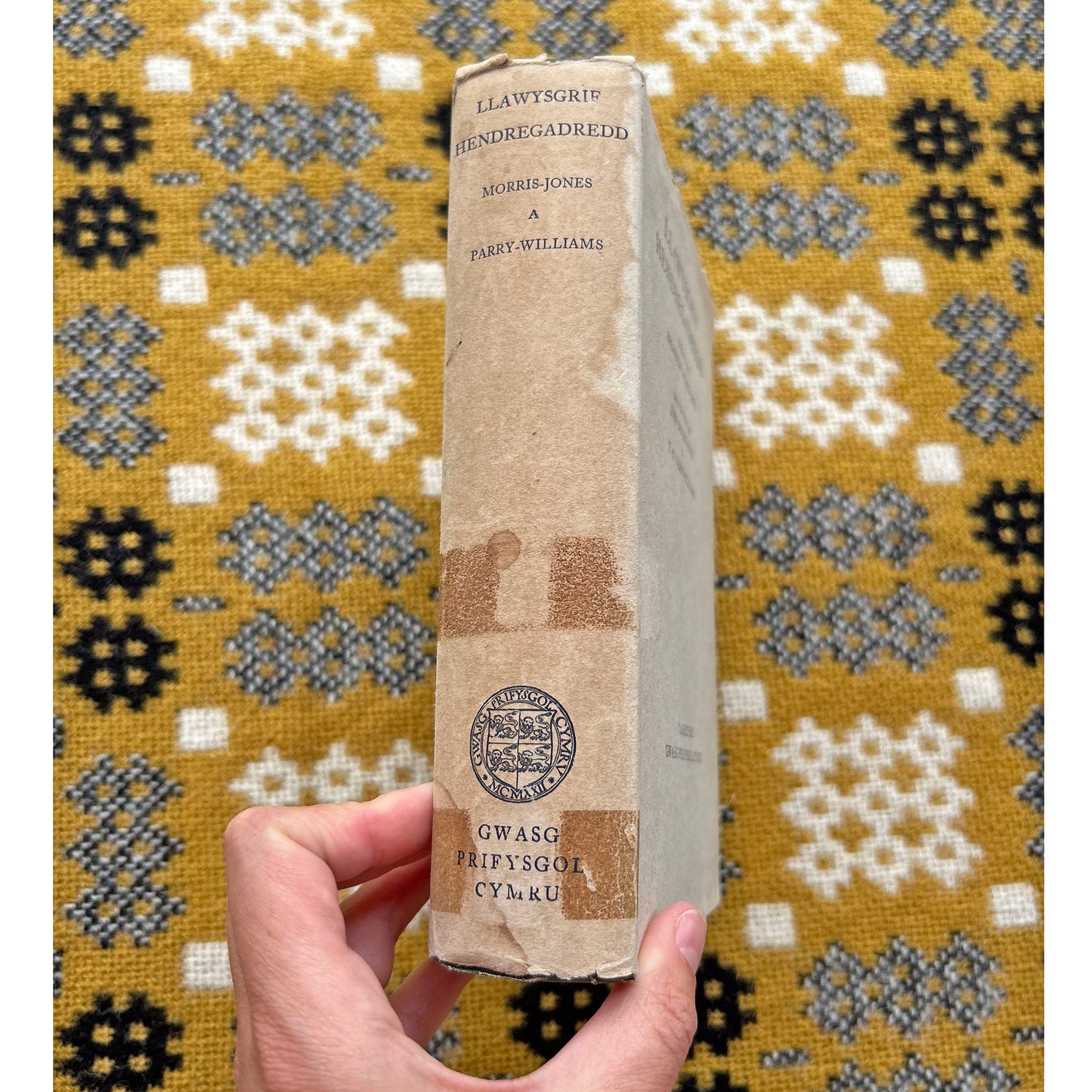 Llawysgrif Hendregadredd - Medieval Welsh Manuscript - 1933 (Preloved)