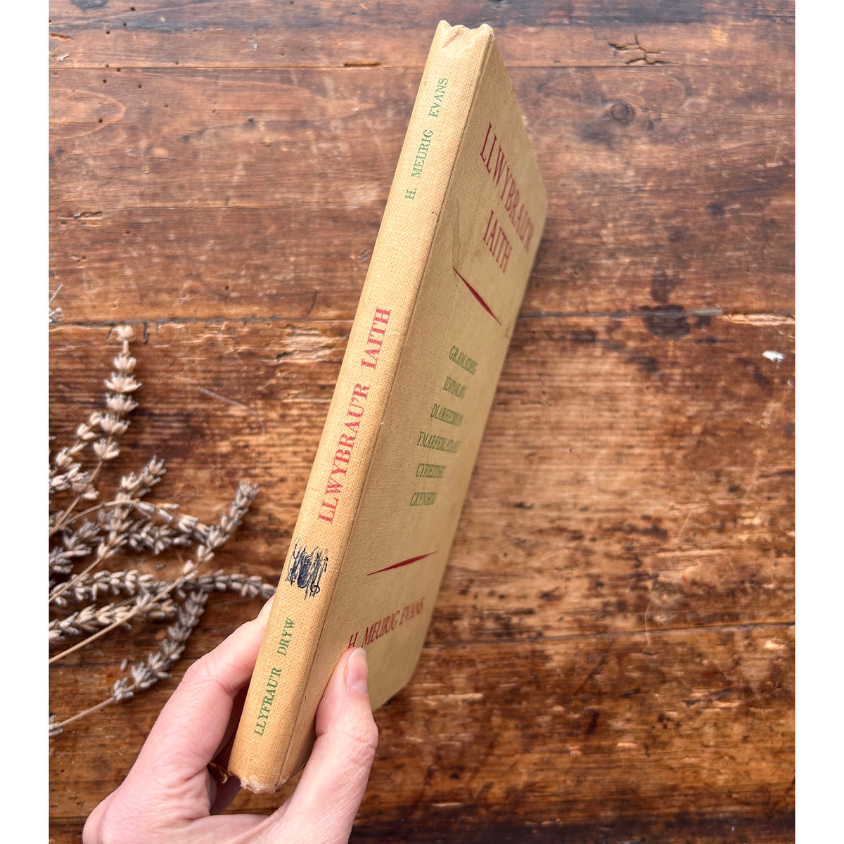 Llwybrau'r Iaith - H. Meurig Evans - 1961 1st ed. (Preloved)
