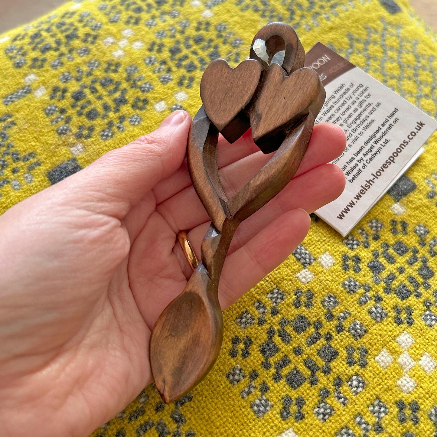 Love Spoon - Handmade - Welsh - Wishes for Love