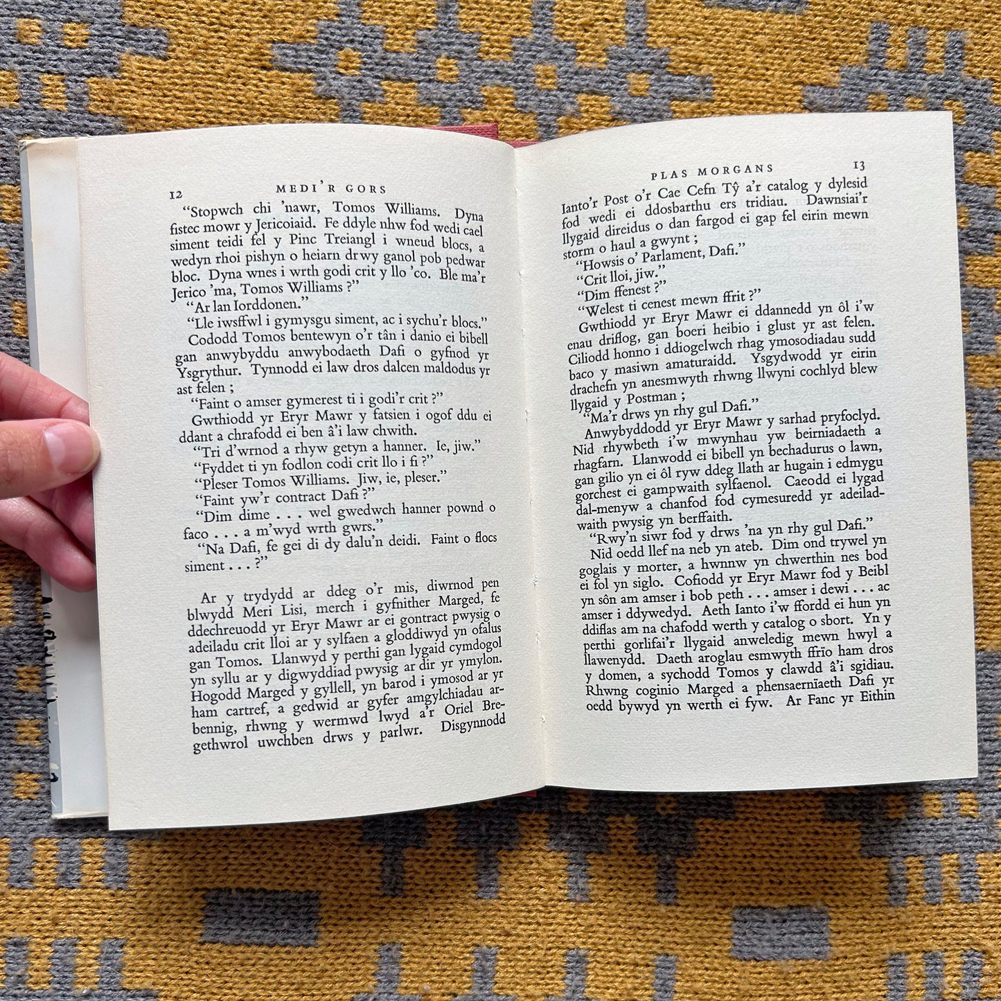 Medi'r Gors - Tomos a Marged - W.J. Gruffydd - 1966 (Preloved)