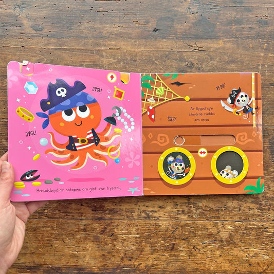 Miri'r Môr-Ladron: Miri the Pirate - Push, Pull and Turn (Preloved)