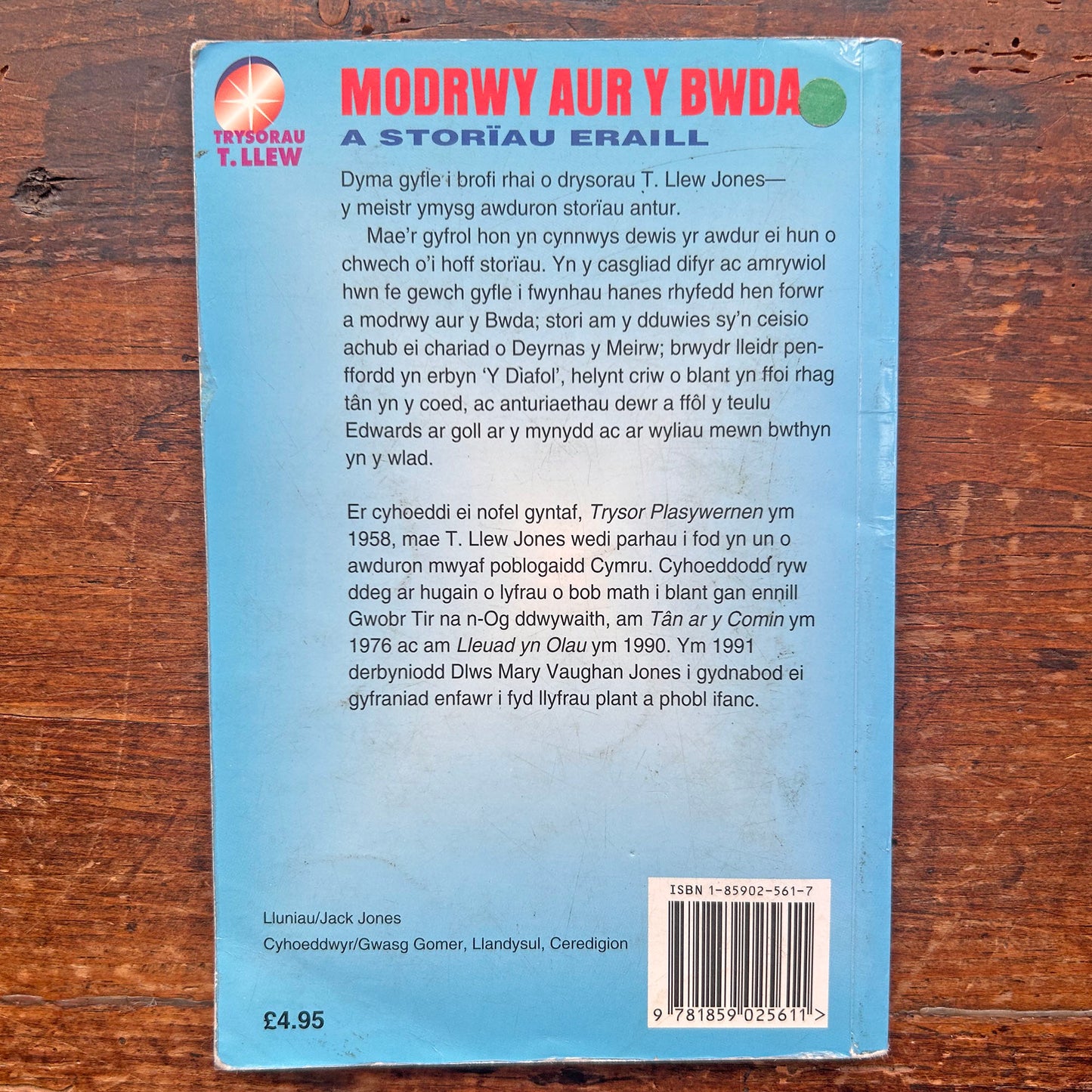 Modrwy Aur Y Bwda - A Storiau Eraill (Preloved)