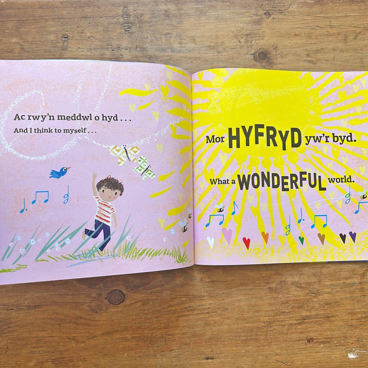 Mor Hyfryd Yw'r Byd - What a Wonderful World (Preloved)