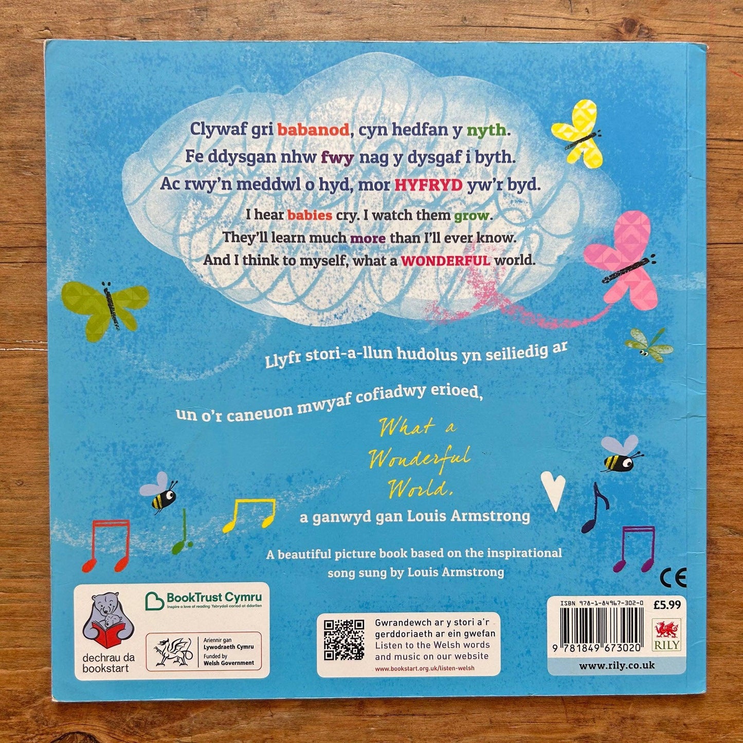 Mor Hyfryd Yw'r Byd - What a Wonderful World (Preloved)