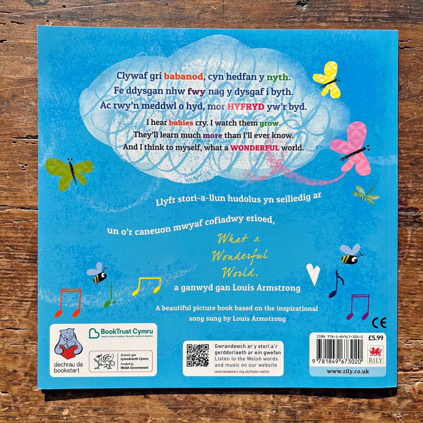 Mor Hyfryd Yw'r Byd - What a Wonderful World (Preloved - Like New)