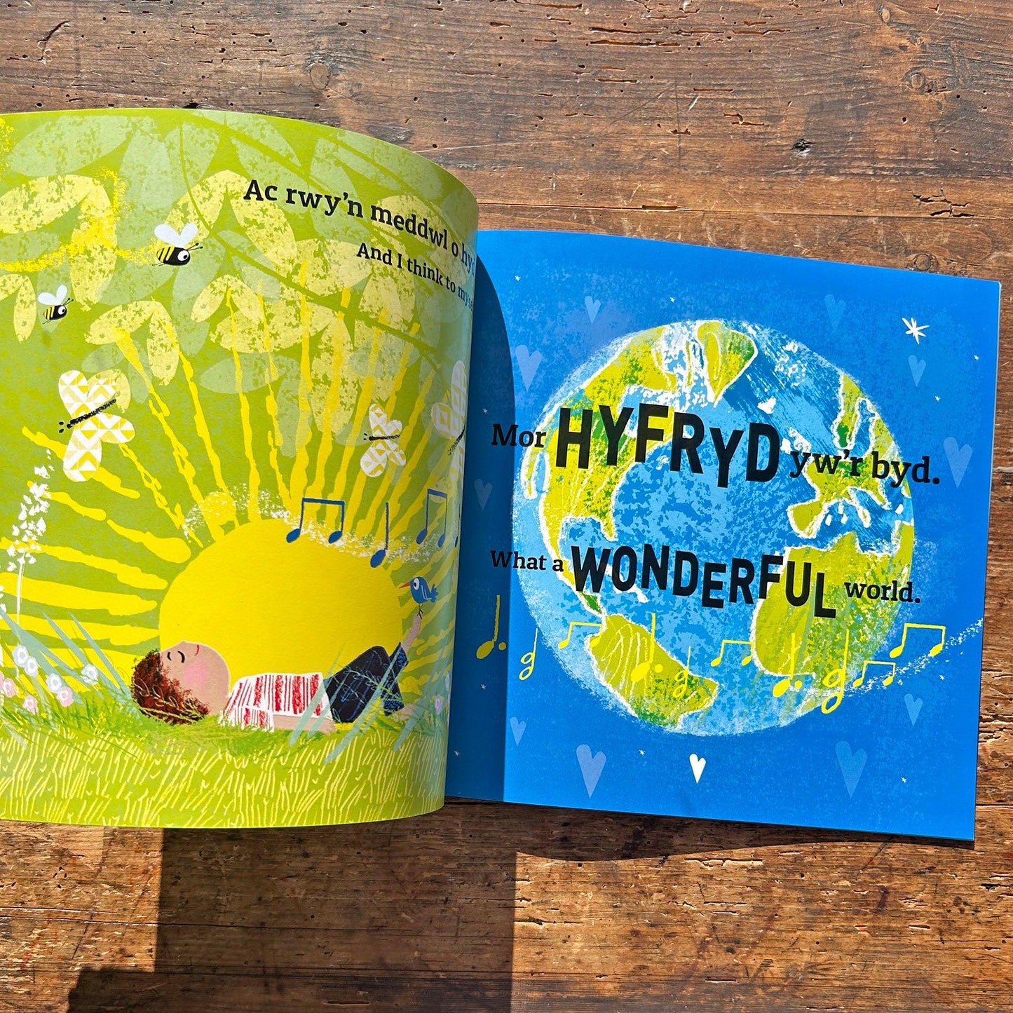 Mor Hyfryd Yw'r Byd - What a Wonderful World (Preloved - Like New)