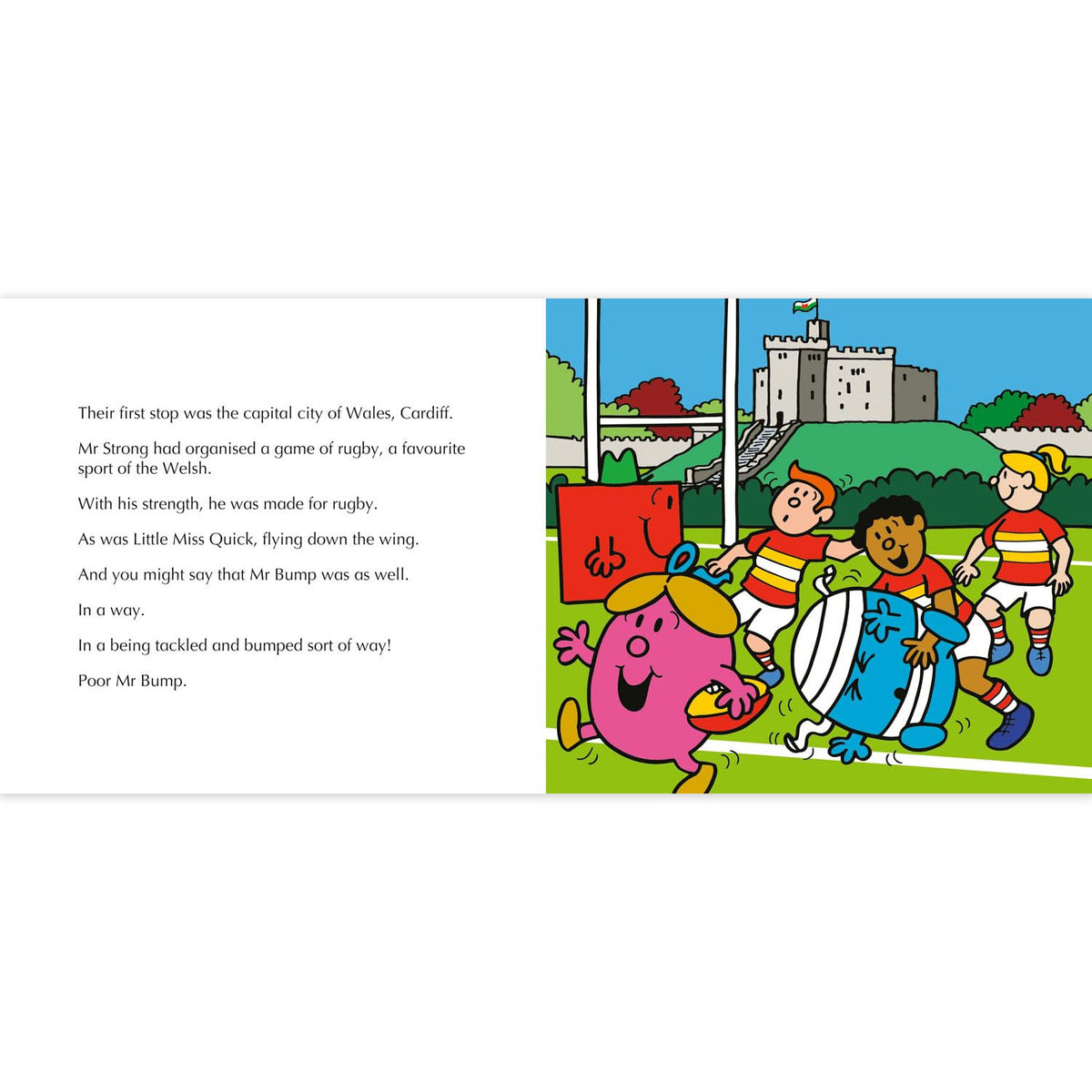Mr. Men Little Miss In Wales - Roger Hargreaves