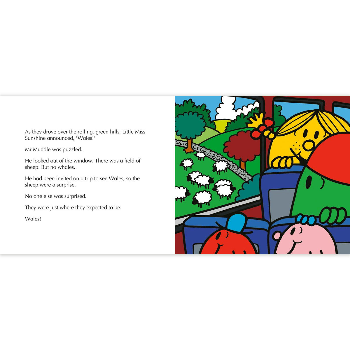 Mr. Men Little Miss In Wales - Roger Hargreaves