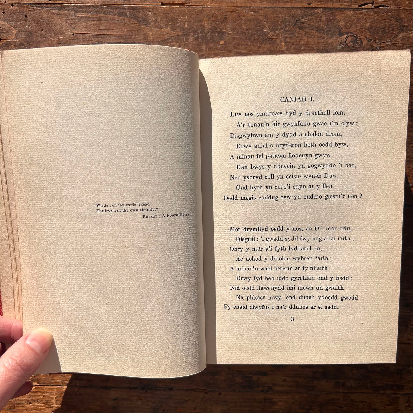 O For I Fynydd a Chaniadau Ereill - Elphin - 1909 (Preloved)
