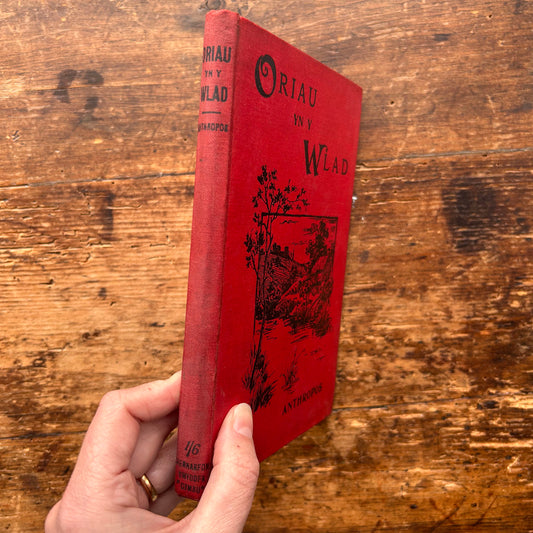 Oriau yn y Wlad - Anthropos 1898 1st edition (Preloved)