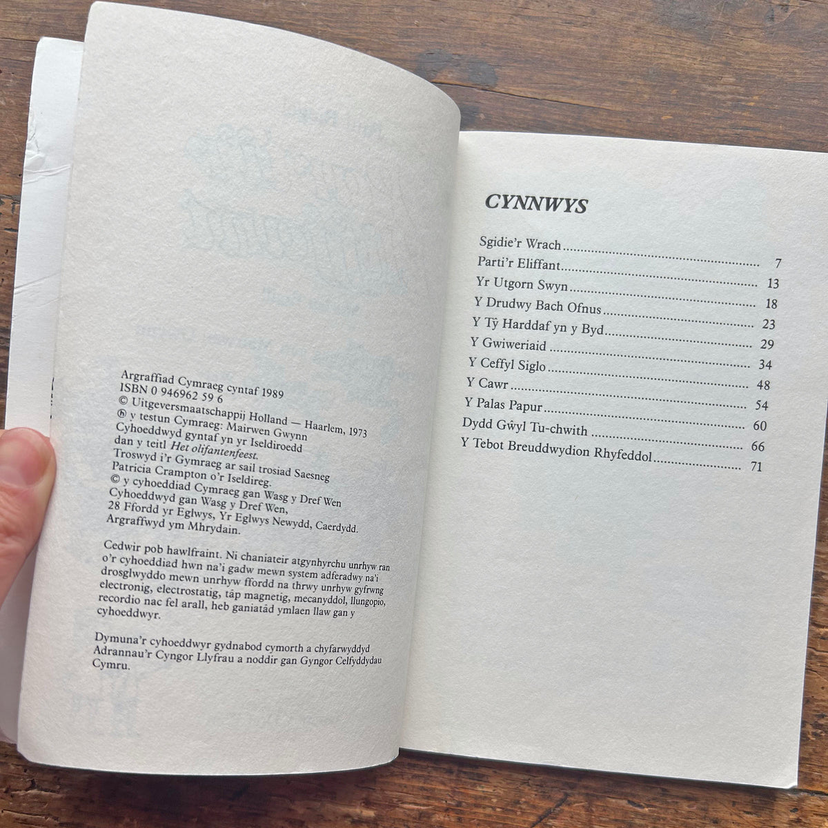 Parti'r Eliffant - Paul Biegel / Mairwen Gwynn (Preloved)
