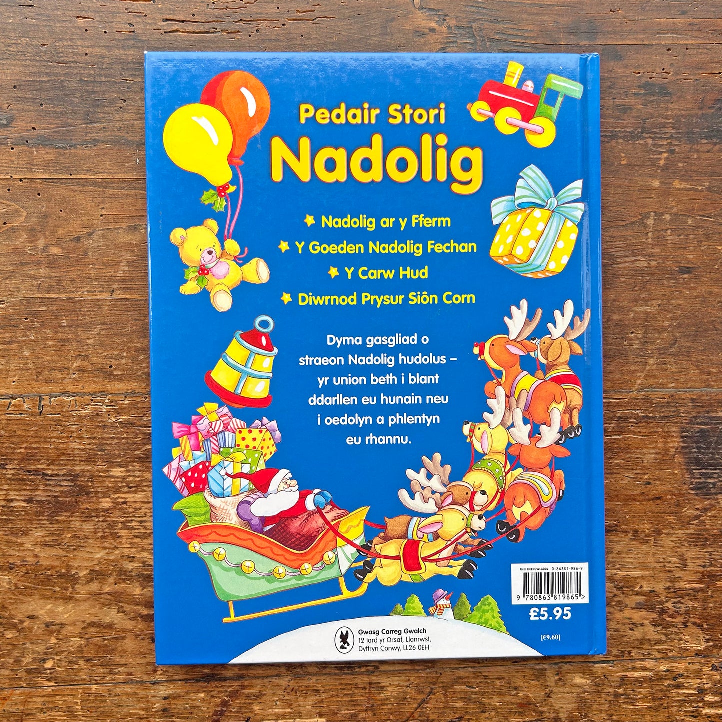 Pedair stori Nadolig / Four Christmas Stories (Preloved)