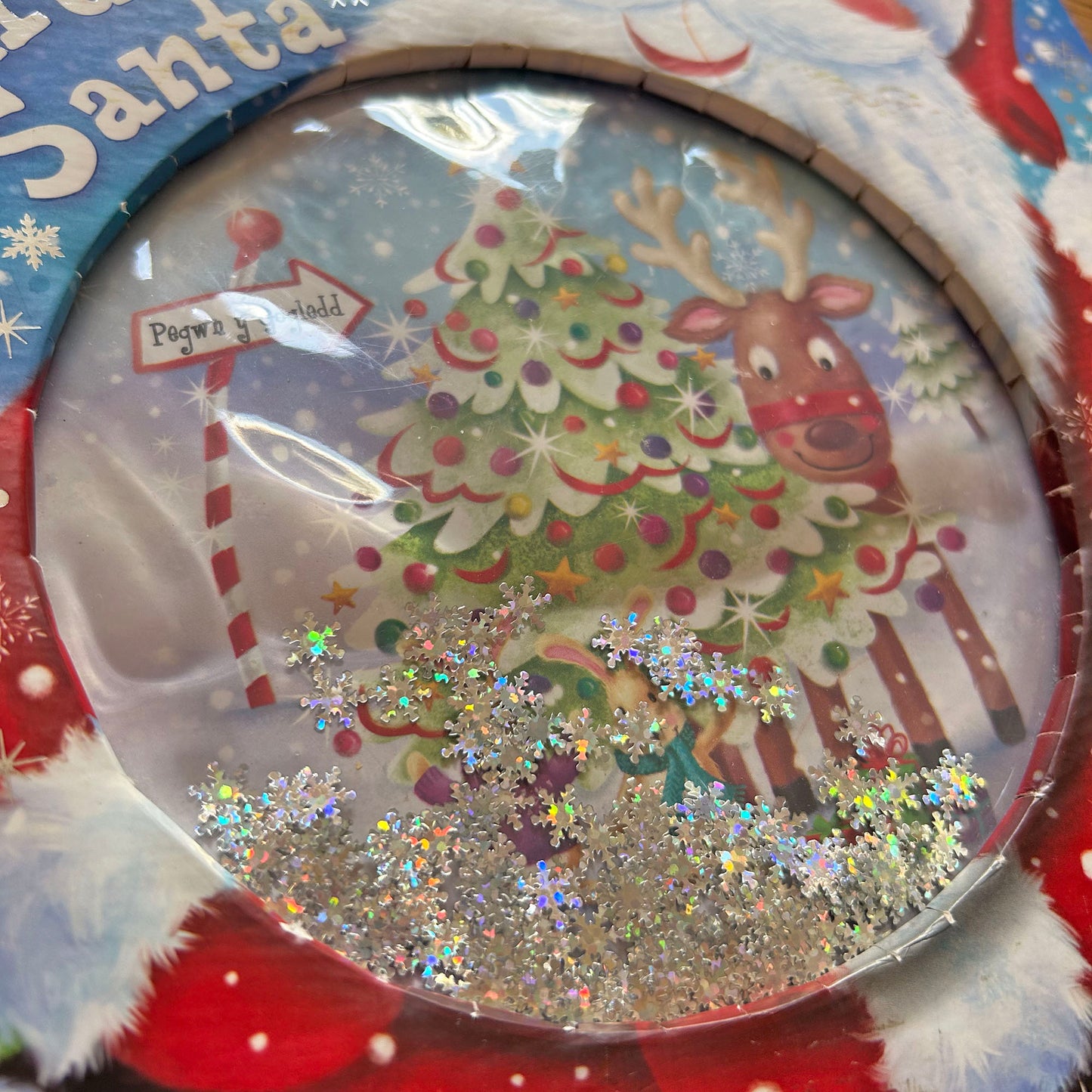 Pelen Hud Santa - Santa's Snow Globe (Preloved)
